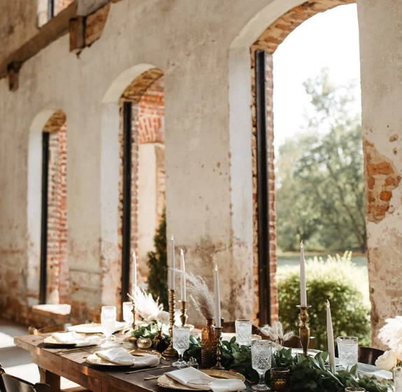 wedding table decorations