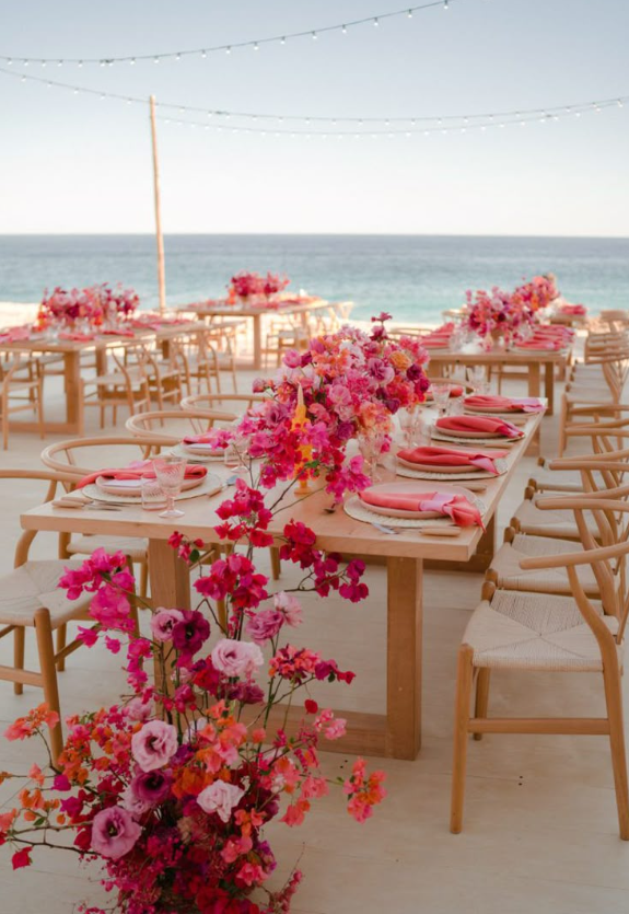 Creative Pink Wedding Decoration Concepts