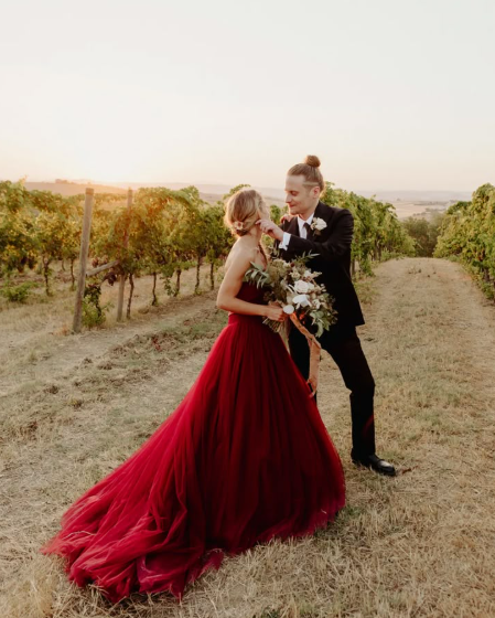 Red Wedding Dress