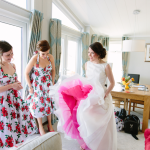 Dave and Shona’s Contemporary Scottish Wedding With a Thousand Multicoloured Paper Cranes